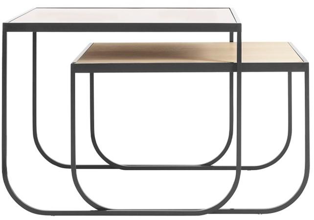 ASPLUND Квадратный стеклянный журнальный столик для гостиной Tati sun-id-1397523 - Вид №2