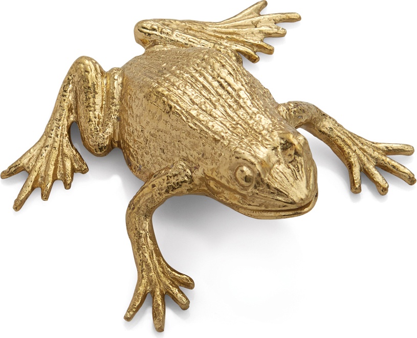 10605544 Michael Aram Фигурка Michael Aram "Лягушка.Тропический лес" 11см (золотистая) Латунь 