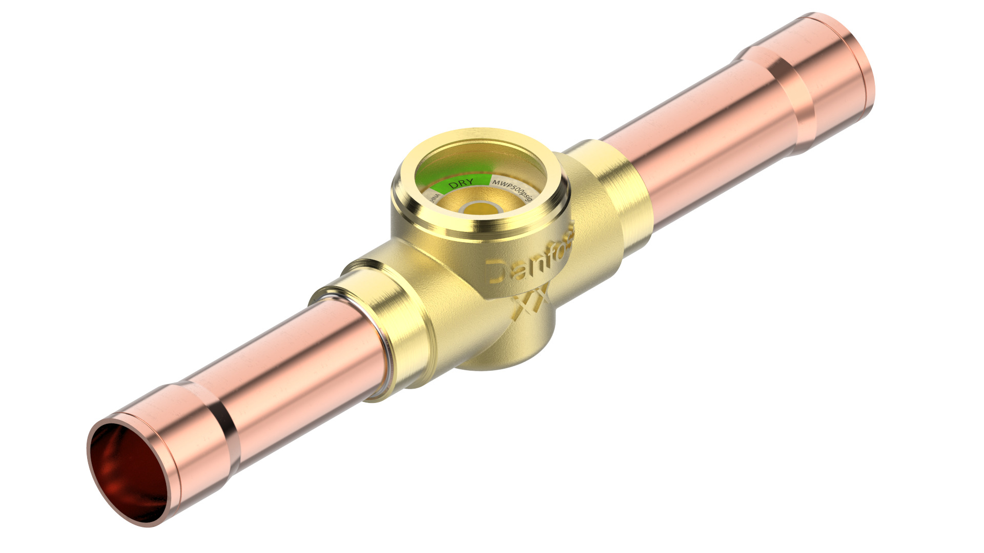 Danfoss SGN — Смотровые стекла с индикатором влажности SGN 12 Смотровое стекло 014-0203  - Вид №4