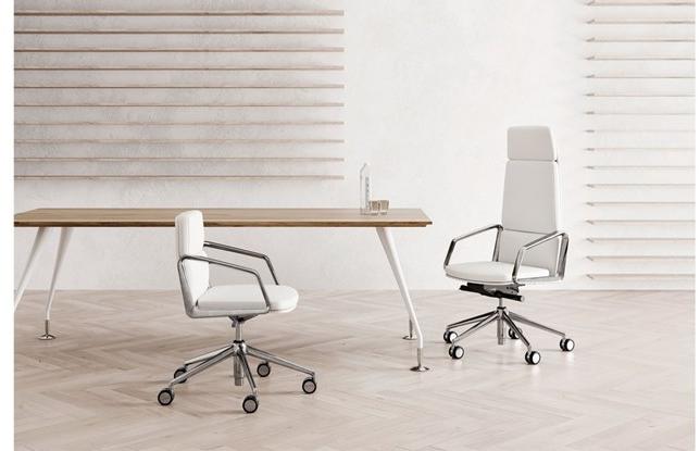 Las Mobili Офисное кресло руководителя с подлокотниками и высокой спинкой Lead sun-id-1501406 - Вид №1