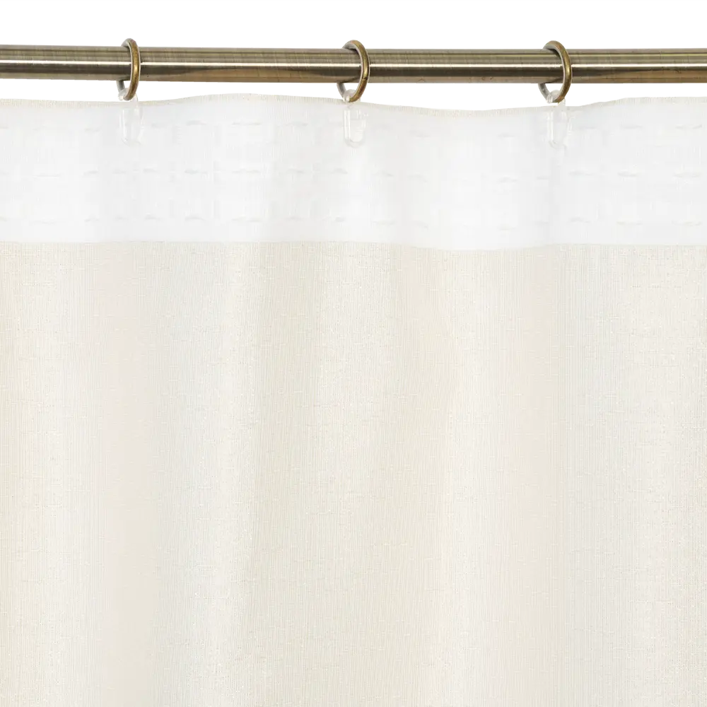 Штора Inspire Etienne золотистая с ленточной фиксацией 200×280 см 82485659 STLM-0028213 - Вид №3