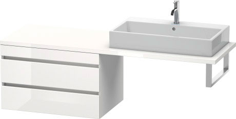 DS533907575 DuraStyle Шкафчик для консоли Лен, декор Duravit - Вид №2