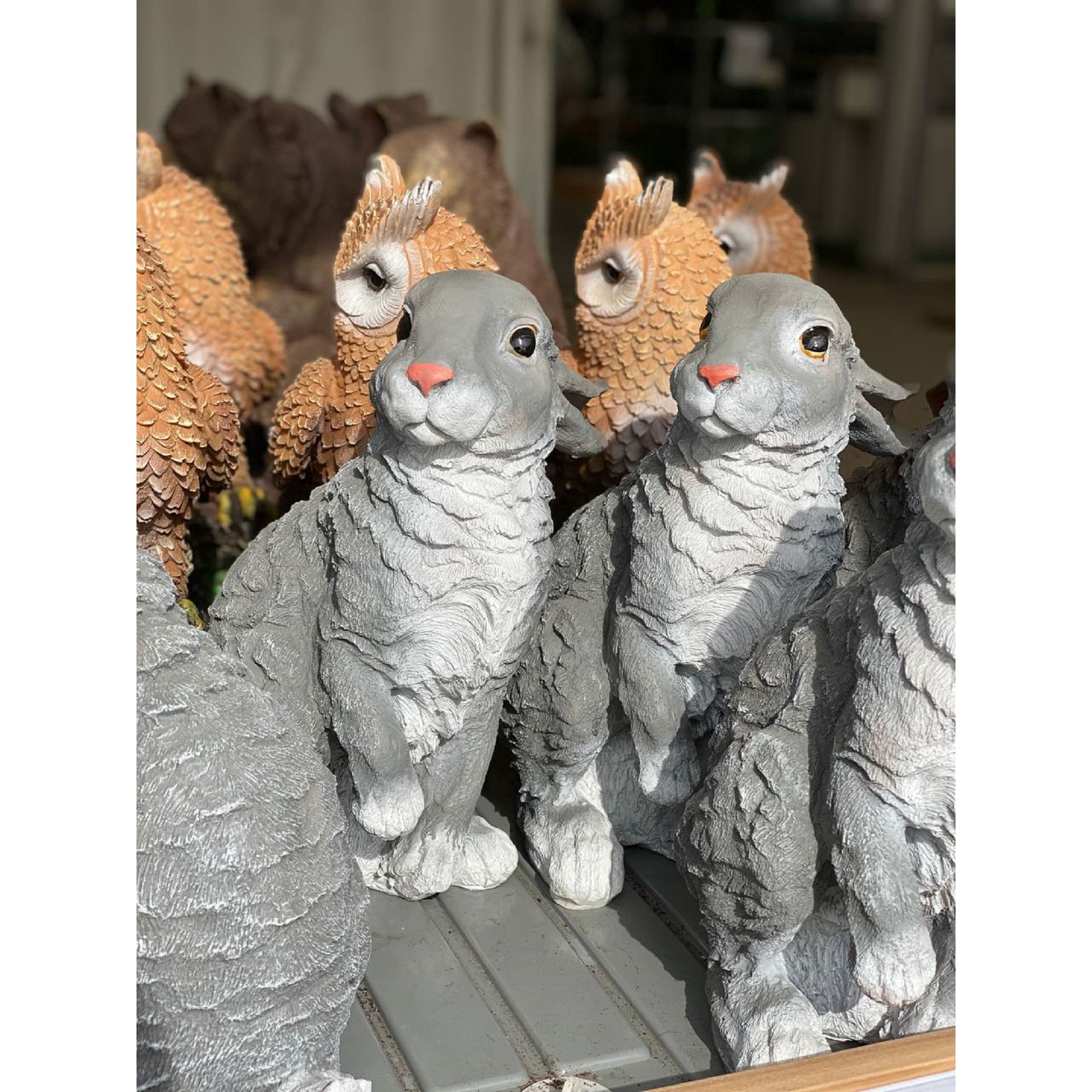 82558144 Садовая фигура «Заяц большой» высота 36 см Santreyd  - Вид №3