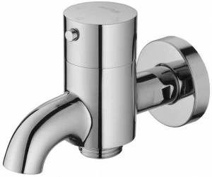 JUSTIME Настенный однорычажный смеситель для раковины из хромированной латуни Pan i