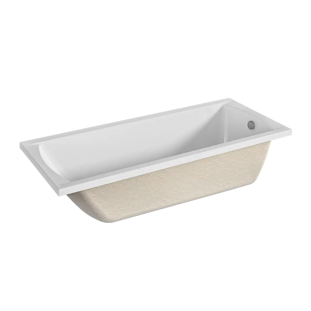 Ванна 100Acryl Ницца акриловая 175x70 см каркас в комплекте STLM-2104671 - Вид №4