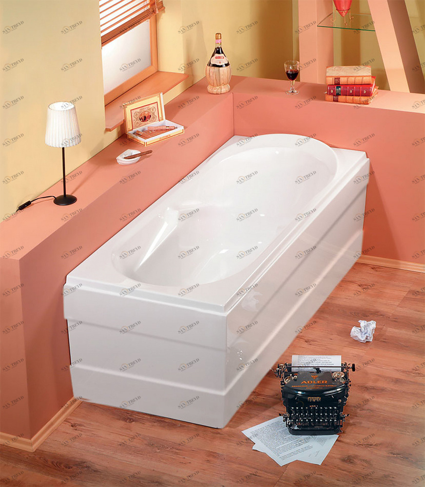 Акриловая ванна ALPEN Adriana 160 43111