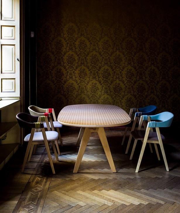 Moroso Штабелируемый деревянный стул с подлокотниками Mathilda sun-id-1407214 - Вид №16