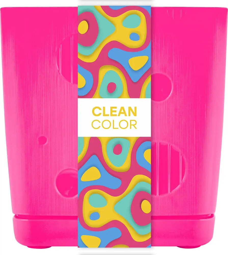 INGREEN Горшок Clean Color для комнатных растений с подставкой 89351650
