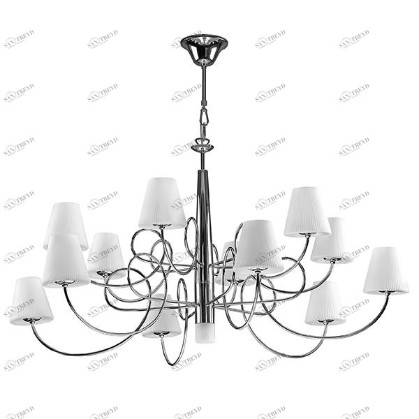 Подвесная люстра Lightstar Vortico 814334 LIGHTSTAR ДИЗАЙНЕРСКИЕ, VORTICO 075261 Белый 