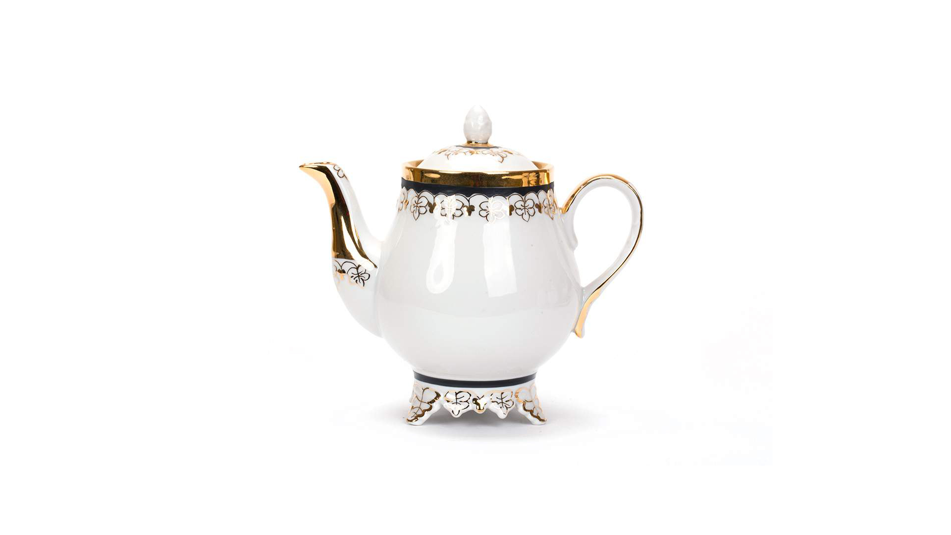 10618073 Дулевский фарфор Сервиз чайный 6/16 "Виноградная лоза""Северный" Фарфор  - Вид №1