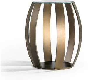 Reflex Круглый стеклянный журнальный столик для гостиной Barrique