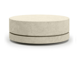 Бетонный низкий садовый стол