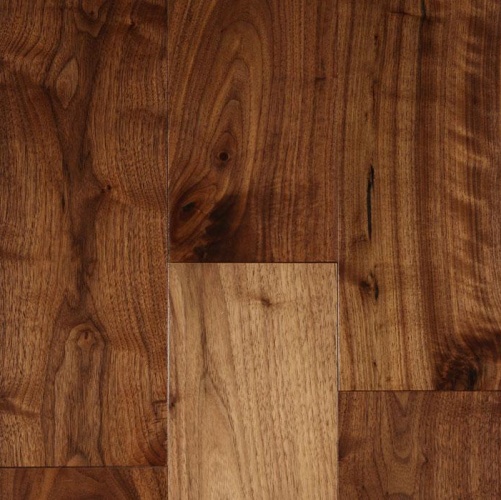 Массивная доска Magestik floor Под лаком (экзотика) (300-1820)x150x18мм Орех американский Натур (Гладкая) 300-1820х150 мм MGK Magestic floor 2600300143 - Вид №1
