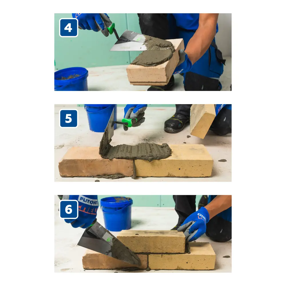 Кладочная смесь для печей и каминов Plitonit СуперКамин огнеупор 1200°С 4 кг STLM-2066770 - Вид №9