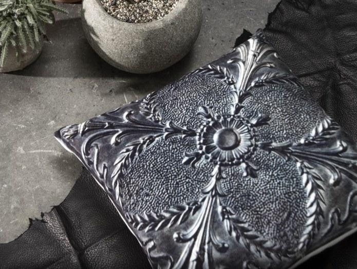 Koziel Квадратная подушка из полиэстера Tin tiles sun-id-1422961 - Вид №3