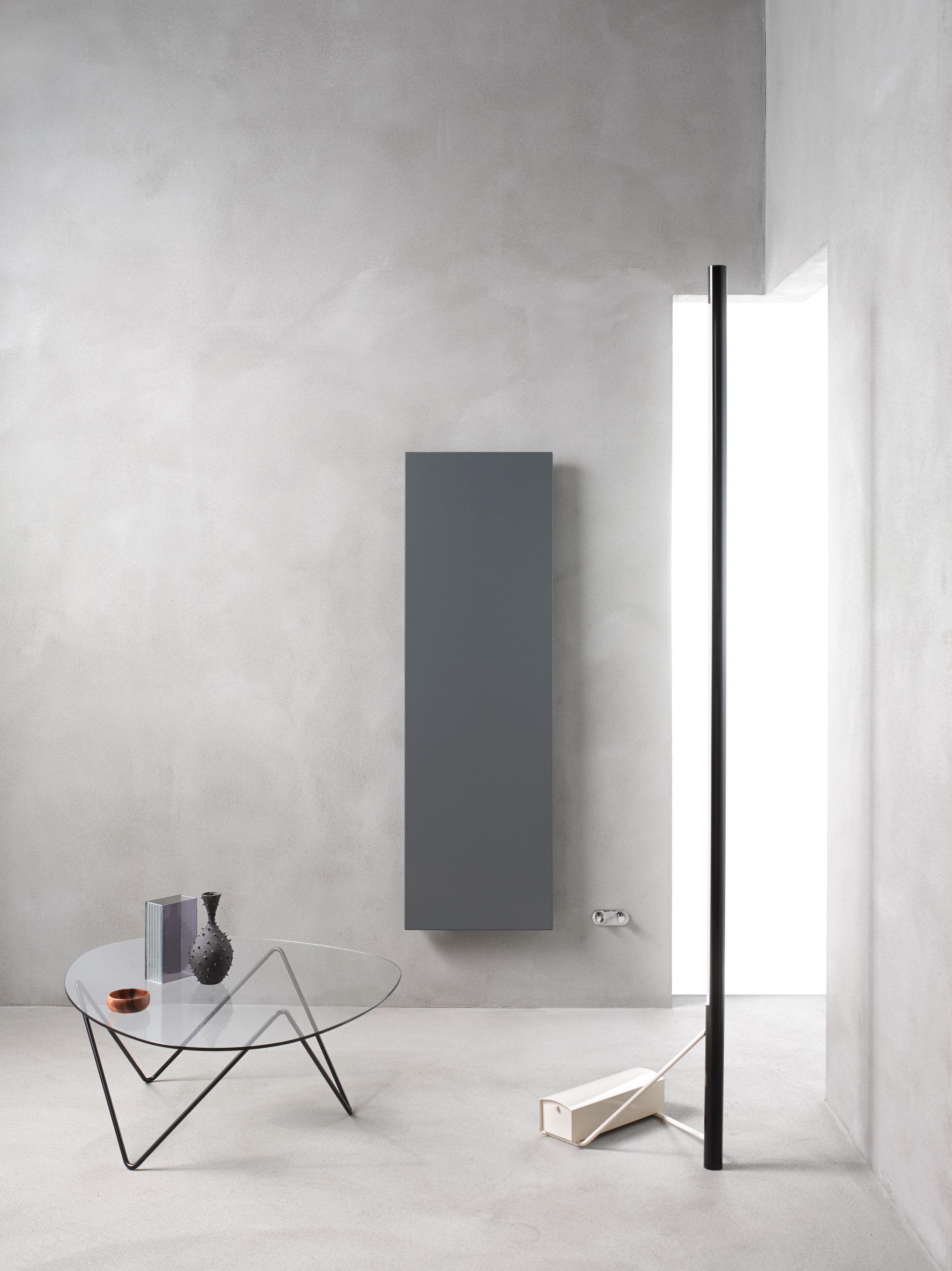 Стальная вертикальная панель полотенцесушитель Caleido ARCH-00108946 - Вид №1