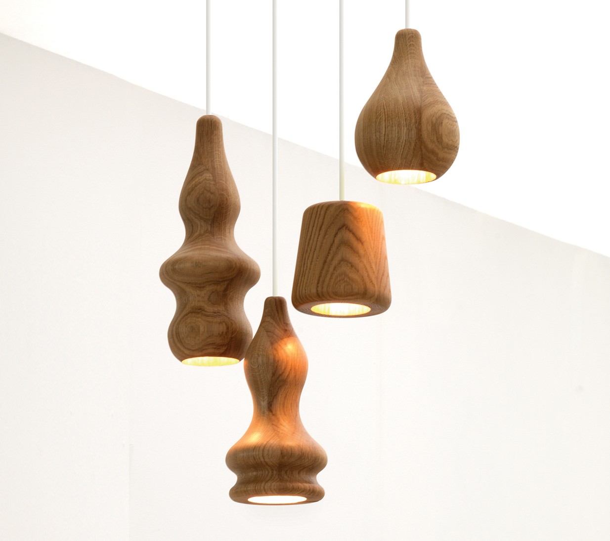 Ex.T Blub 2 Подвесной светильник из натурального дуба display-EXBLUB2 - Вид №3