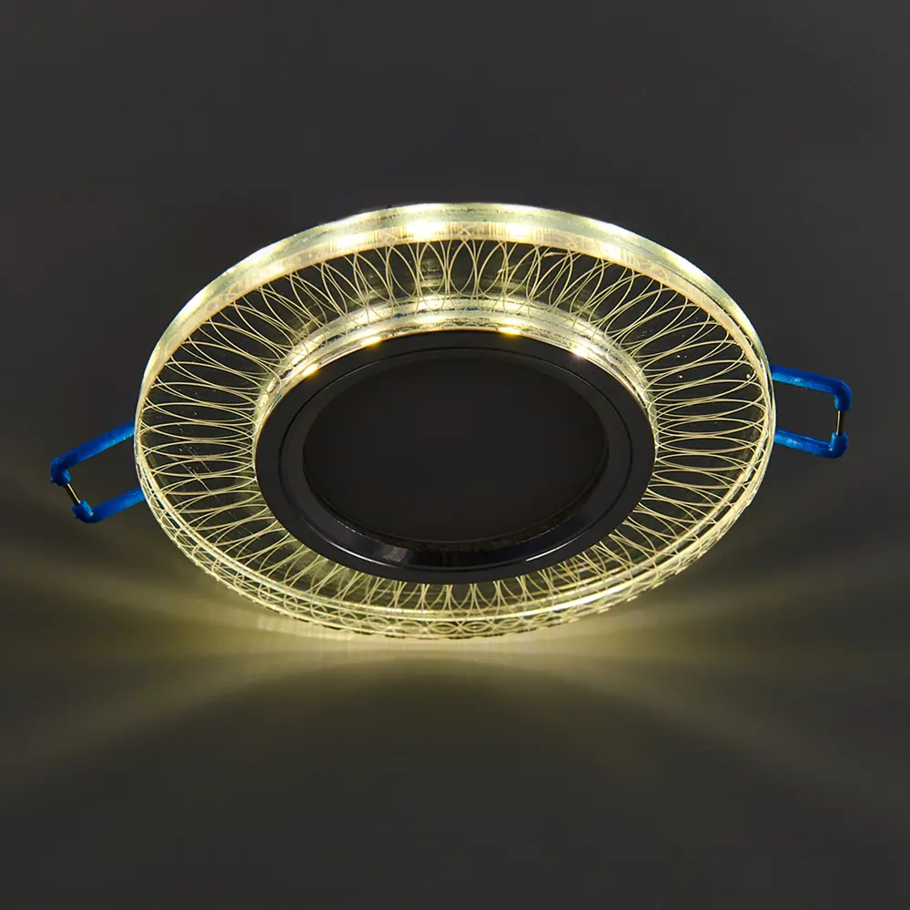 Светильник точечный встраиваемый DLS-L152 с LED-подсветкой под отверстие 65 мм, 1.7 м², цвет прозрачный 82644302 STLM-2130834 Fametto  - Вид №3