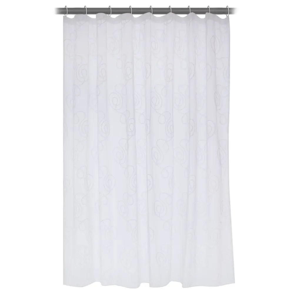 Тюль на ленте «Вербена» 250х260 см лён цвет белый ТОРГОВЫЙ ДОМ ТЕКСТИЛЬ STLM-2027576