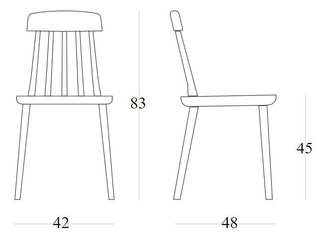 Стул из ясеня SIPA ARCH-00138885 - Вид №9
