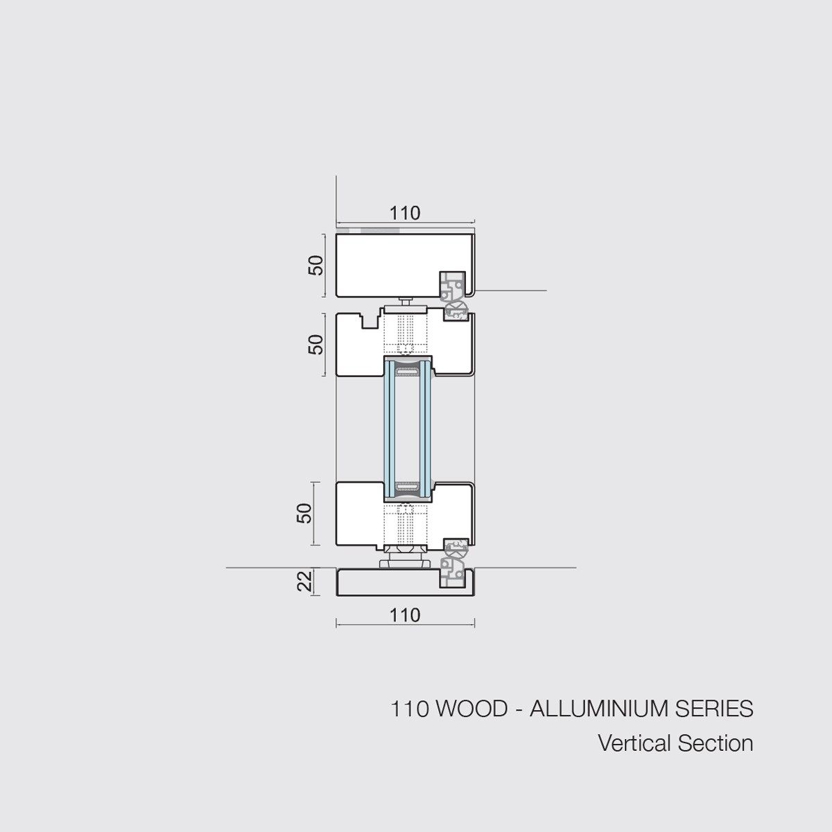 Деревянные двери-окна Carminati Skyline System ARCH-00074640 - Вид №14