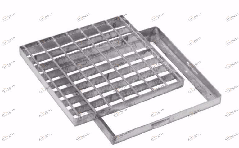 Dakota Решетка квадратная с рамой из оцинкованной стали Griglie elettrosaldate e sigilli sun-id-1503341