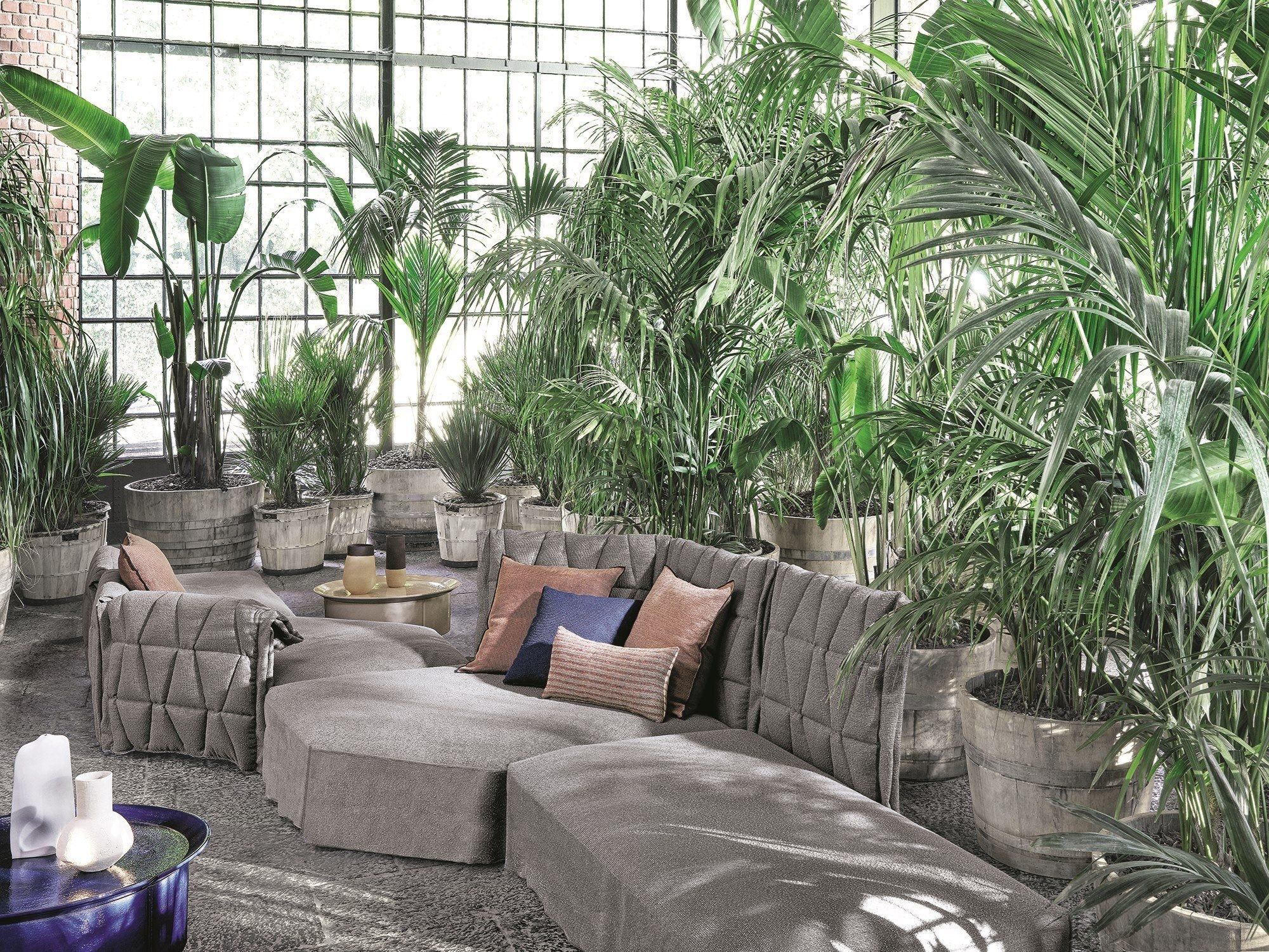 Тканевый модульный садовый диван Gervasoni Gervasoni Outdoor ARCH-00036248 - Вид №4