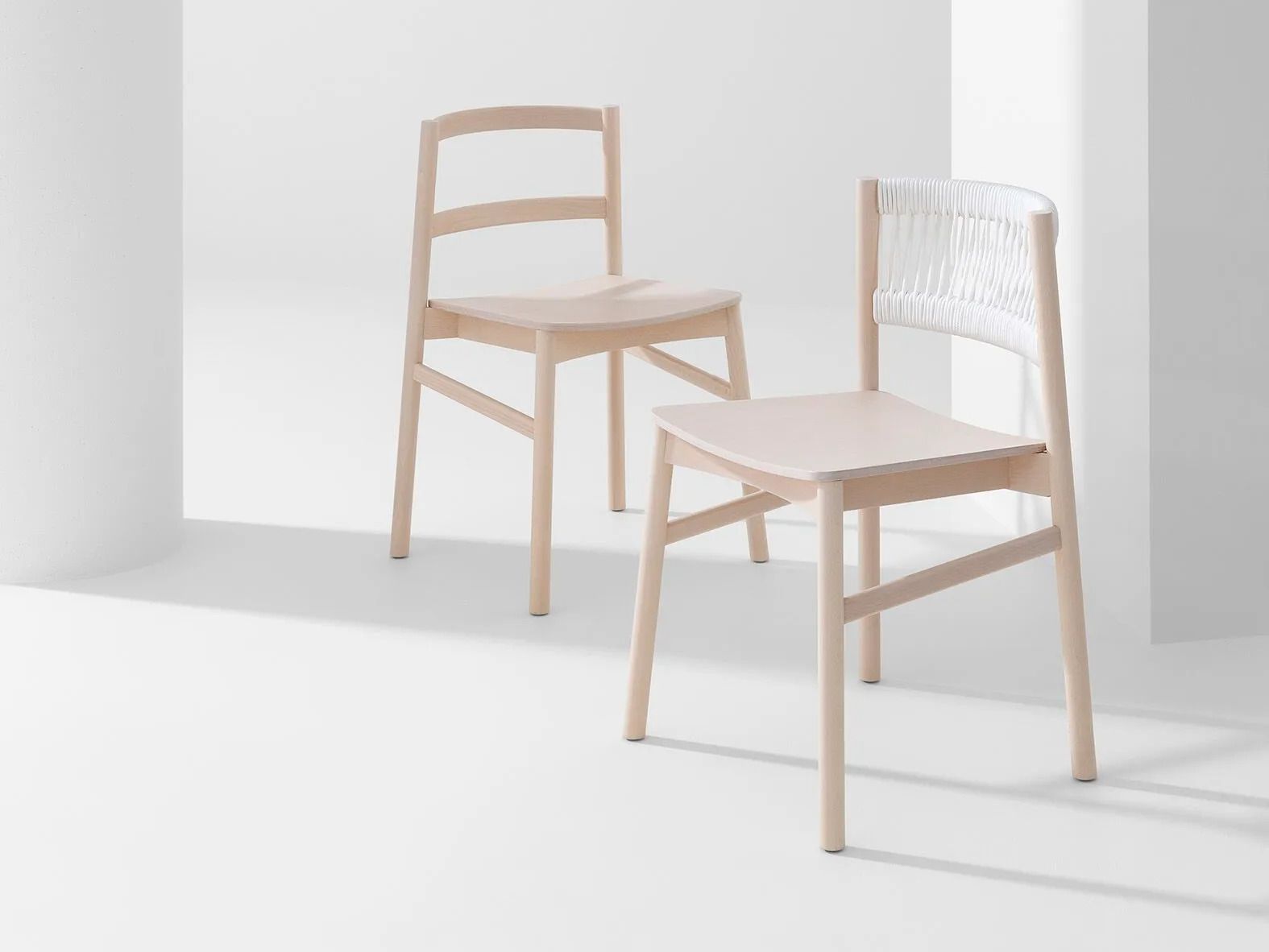 Стул из бука и морской веревки Billiani Load ARCH-00059197 - Вид №1