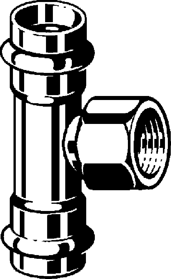 Viega Тройник Prestabo 1117.2 (558956) 558 956 - Вид №1