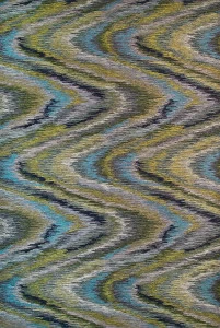 Ковер ALINA WAVE 135x200 ARBEN DECOR MAGIC ALINA 321717 Серый;зеленый;разноцветный