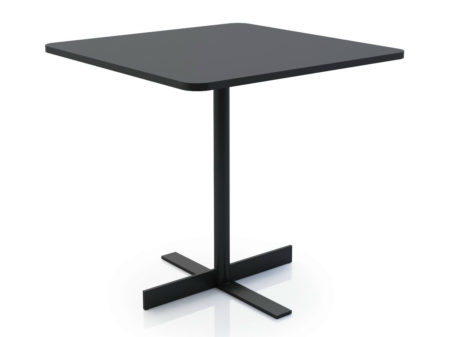 Квадратный стальной стол со спицами ALMA DESIGN ARCH-00141347 - Вид №5
