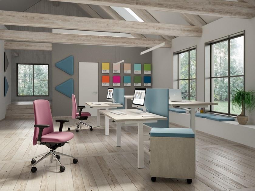 Quadrifoglio Рабочая станция с регулируемой высотой Up&up sun-id-1488078 - Вид №1