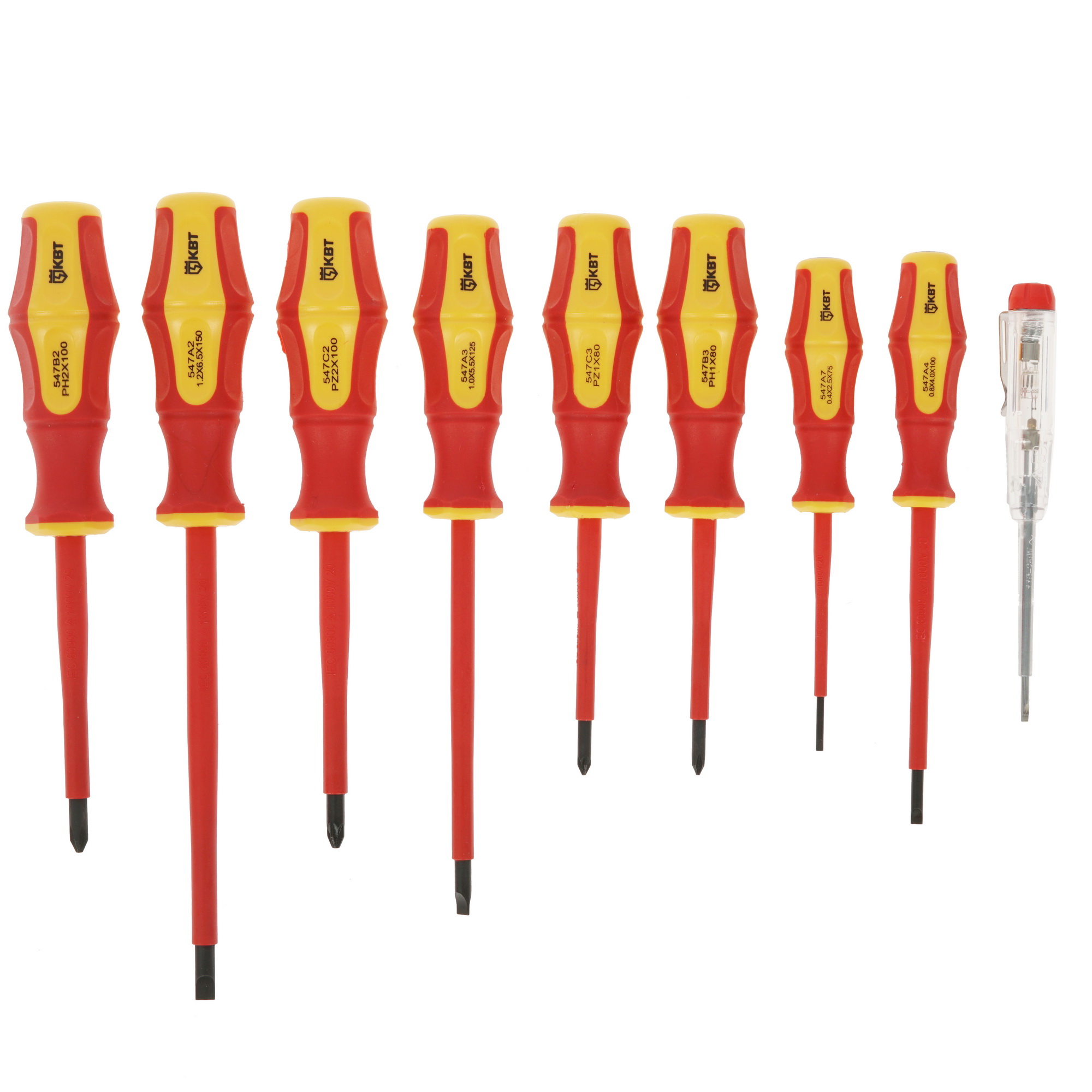 Набор отверток КВТ Профи НИО-09 4838676 STDN-0148426