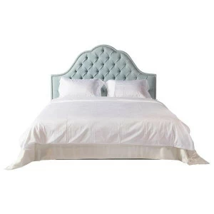 Кровать двуспальная 160х200 голубая Solari UNICO ДИЗАЙНЕРСКИЕ 248942 Голубой