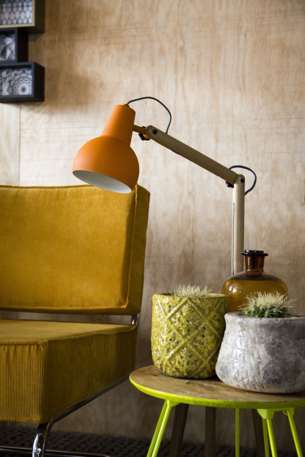 Кресло Lounge Ridge Rib голубое Zuiver 3100011 - Вид №5