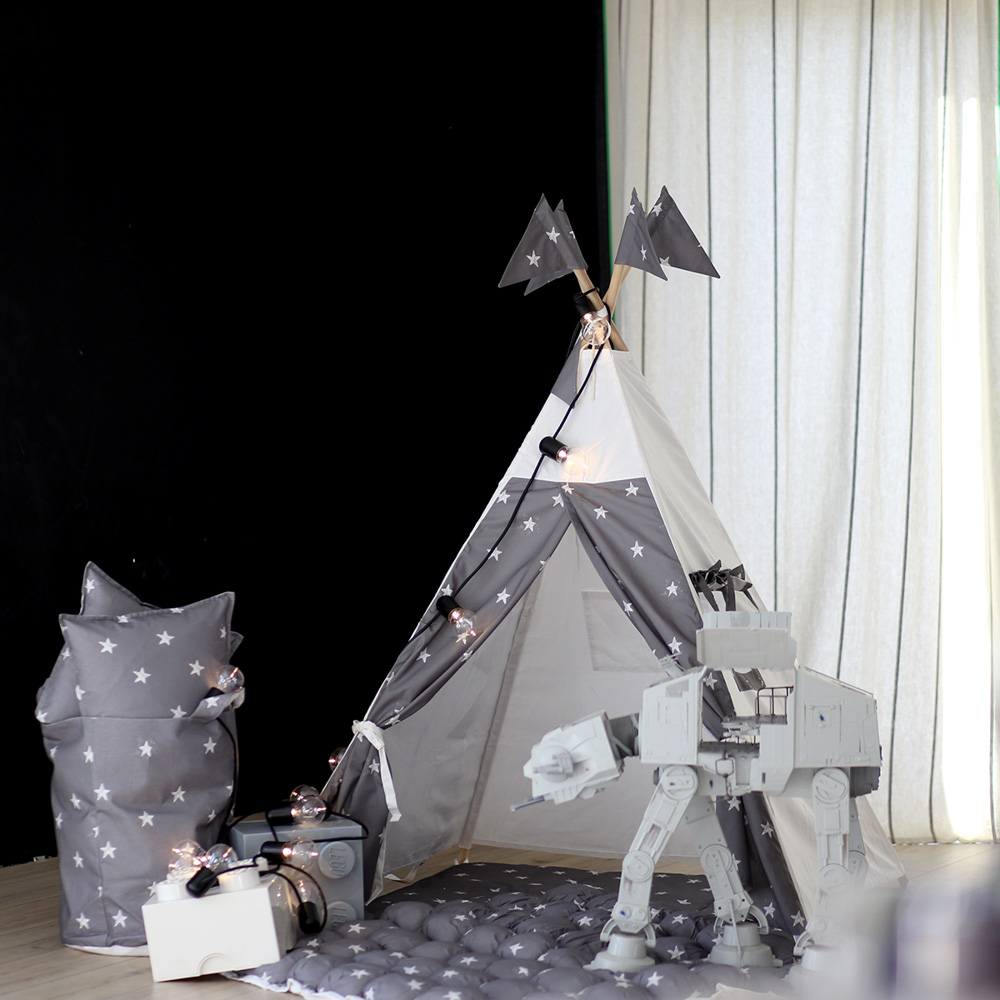 Тканевая корзина Звездопад VAMVIGVAM ЗВЕЗДОПАД 282060 Серый Santreyd  - Вид №4