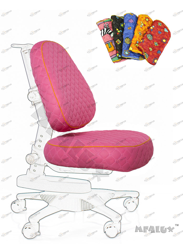 Чехол для кресла Newton/Match розовый однотонный COMF-PRO  261267 Розовый Santreyd 