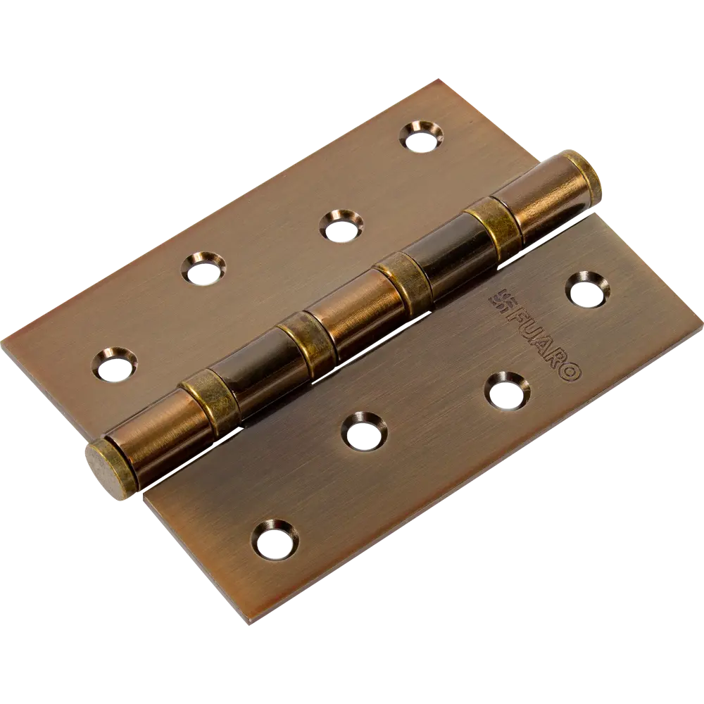 82105967 Петля универсальная U1004BB-CFB/BL 100x75x2.5 мм сталь цвет глянцевый кофе STLM-0019062 FUARO Home