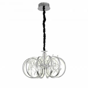 Подвесной светильник серебристый ST Luce Ottavo SL923.103.12 ST LUCE ДИЗАЙНЕРСКИЕ, OTTAVO 00-3889946 Серебро