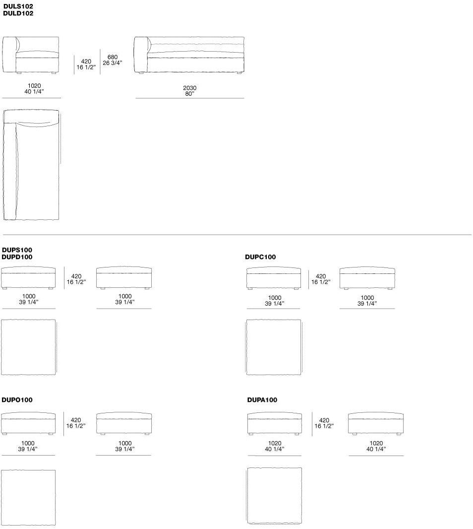 Poliform Угловой диван в коже Dune sun-id-1474495 - Вид №7