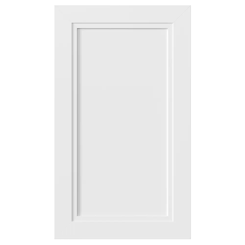 KONSENSA Фасад Котлас белый матовый для кухни в неоклассическом стиле 89387724 STLM-1578773 - Вид №3