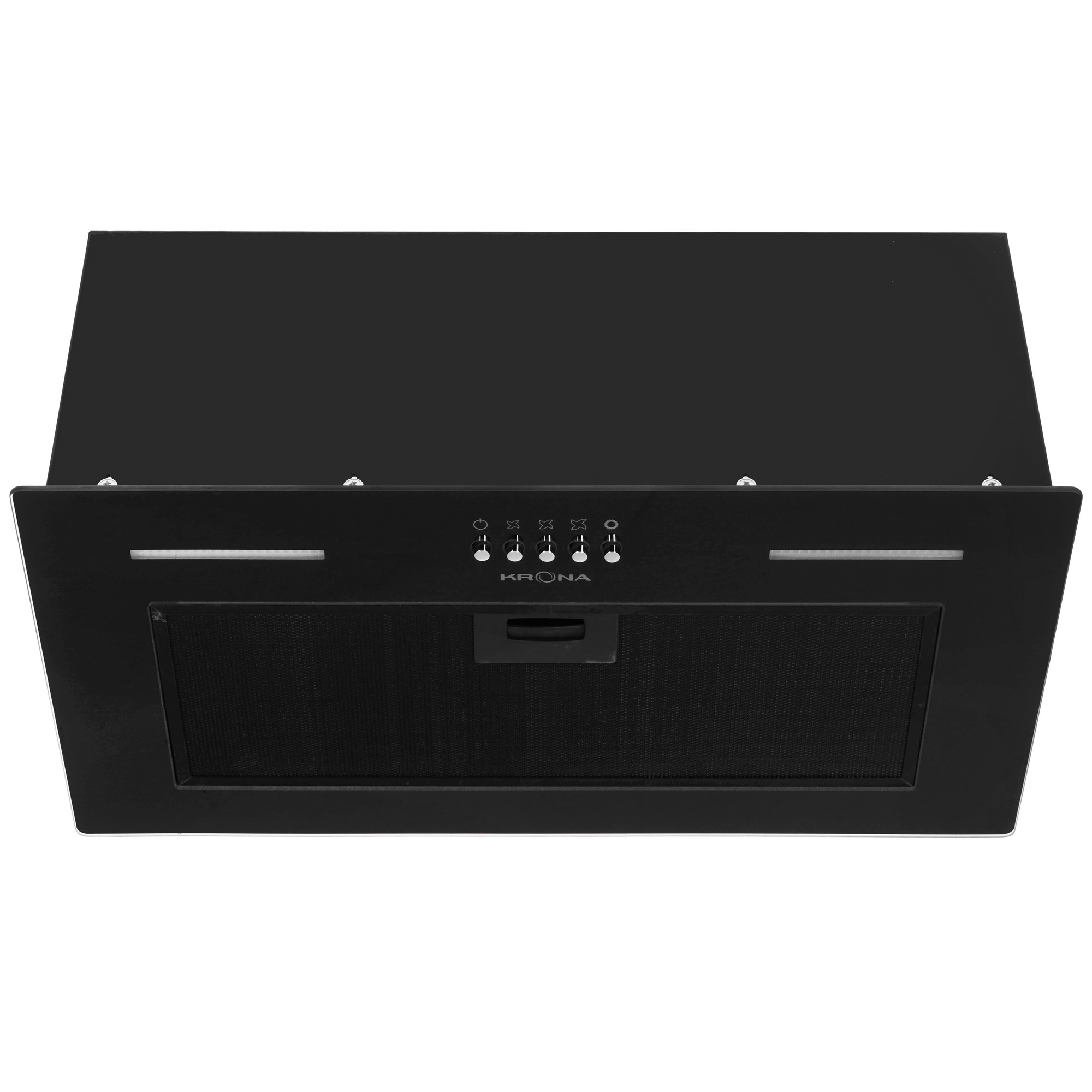 9094683 Вытяжка полновстраиваемая KRONA WERMUT 600 DN PB BF черный STDN-0099027 - Вид №1