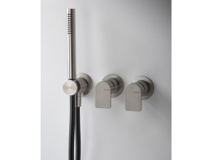 Смеситель для душа из нержавеющей стали с ручным душем