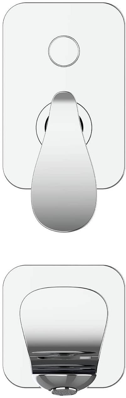 FG4501 Cмеситель внутреннего монтажа для раковины FOGLIA Creavit Foglia - Вид №1