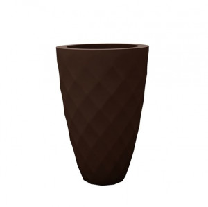 073145 Кашпо Nano матовое бронзовое 36см Vondom Vases