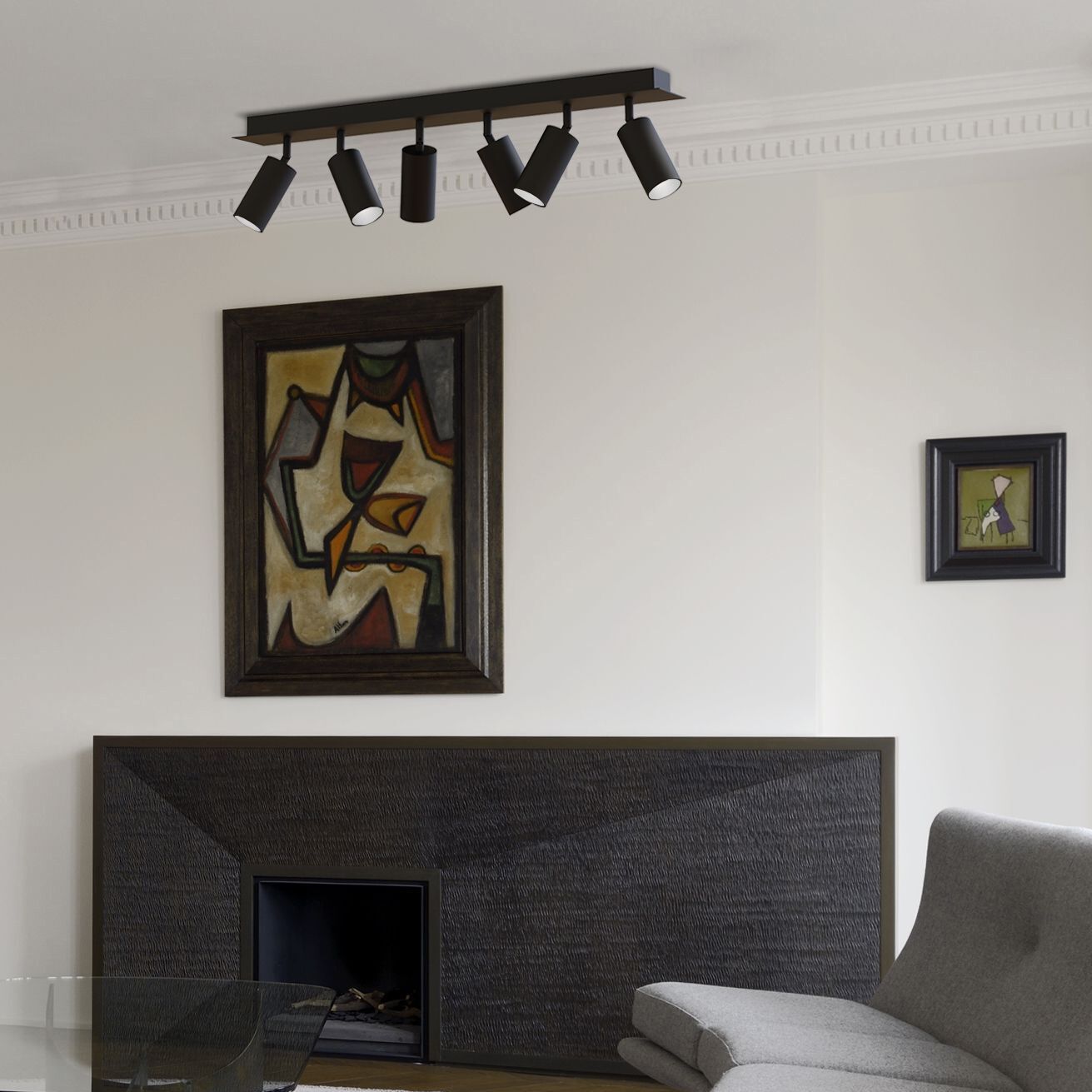 Несколько регулируемых потолочных прожекторов WayPoint форма ARCH-00139943 - Вид №3