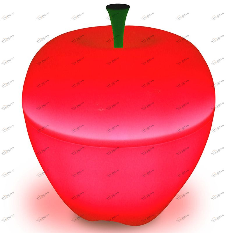 Лампа Happle мини красная Qualy QL10035RD