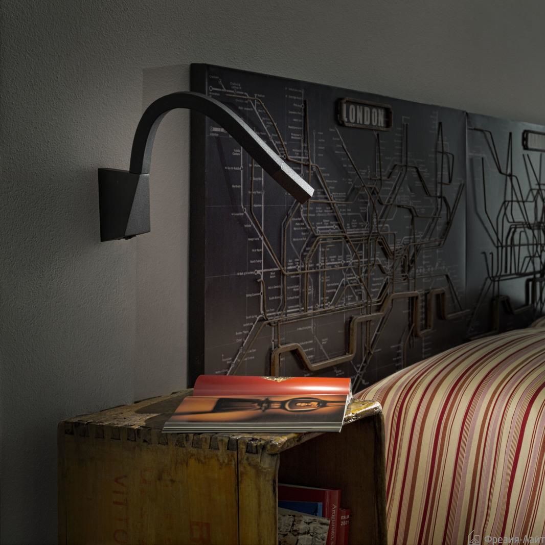 Linea Light 7235 Snake бра с трансформатором и выключателем на корпусе 100031