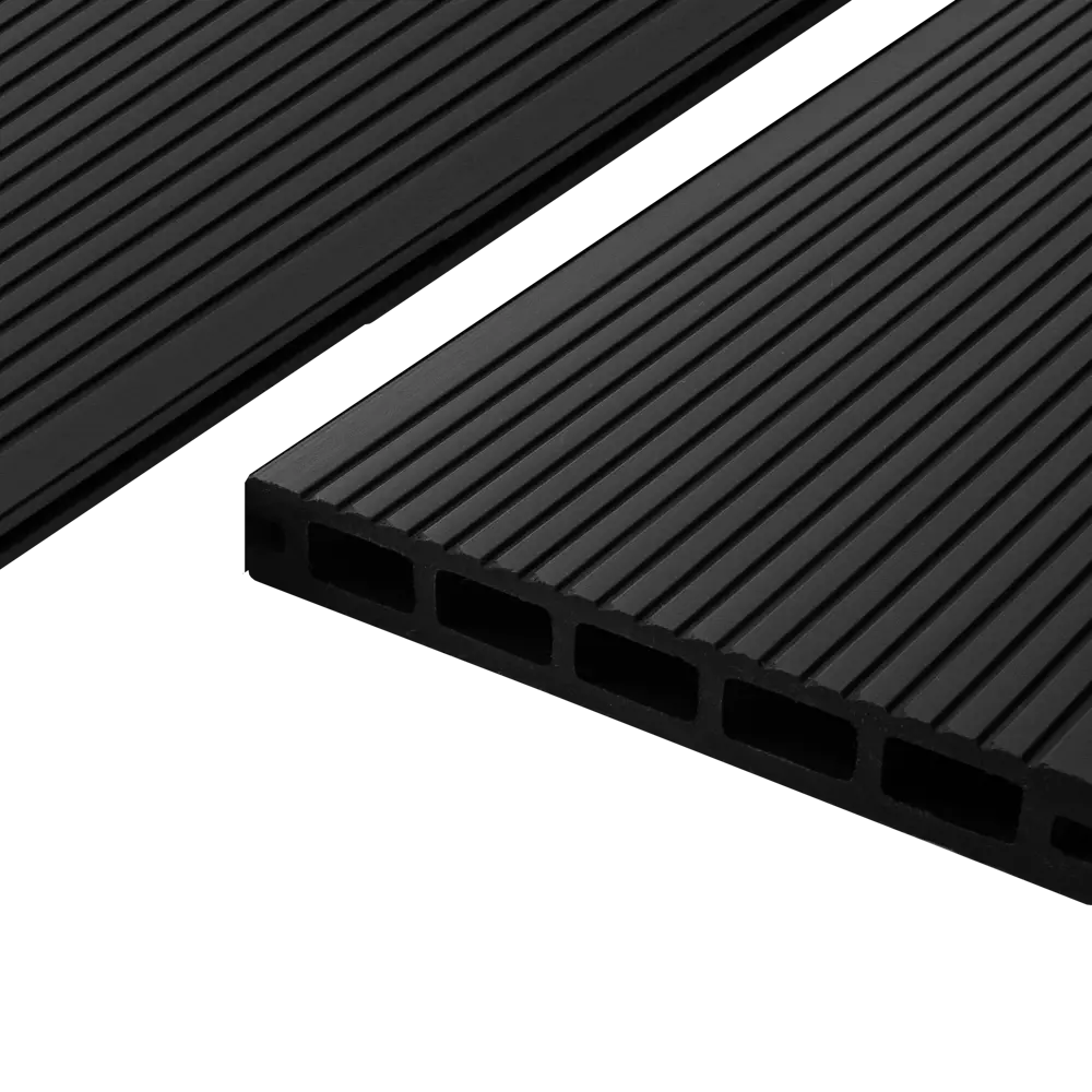 Террасная доска T-DECKS Графит - двусторонняя с текстурой дерева и вельветом 87036584 STLM-1377832 - Вид №1