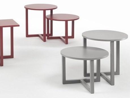 Marelli Круглый журнальный столик из мрамора и дерева sun-id-1353000 - Вид №3